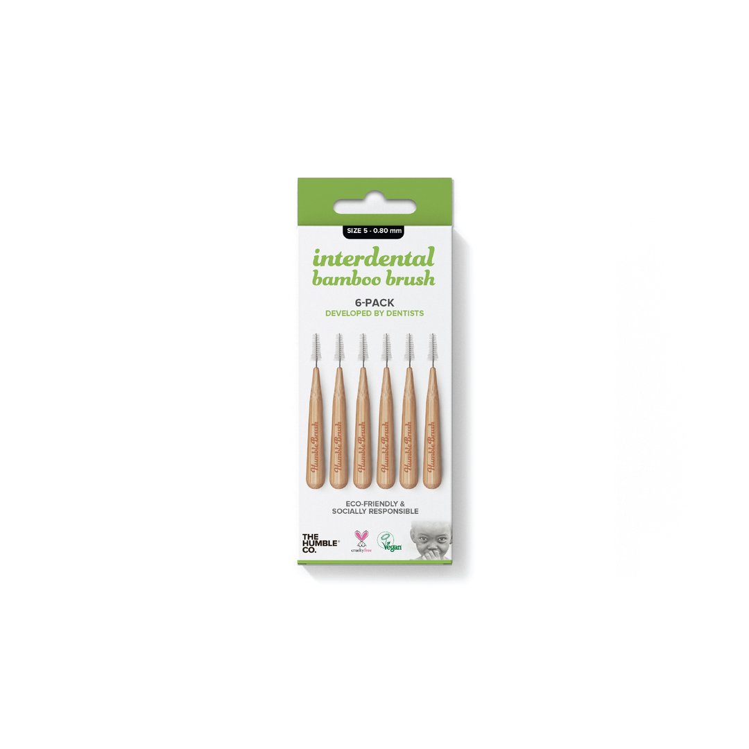 Bamboo Interdental Brushes (x6)